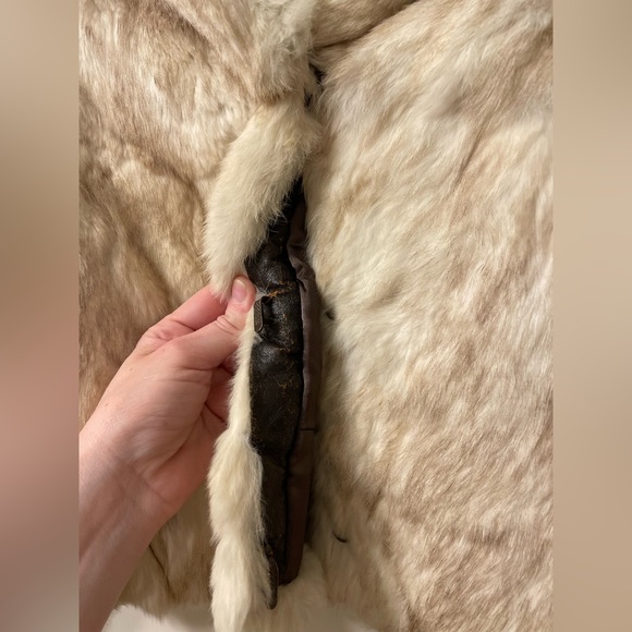 Vintage Rabbit Fur Cropped Jacket - Picture 4 of 7